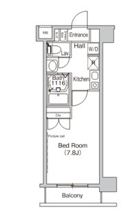 プライムアーバン葛西イーストの間取り画像