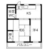 若杉荘の間取り画像