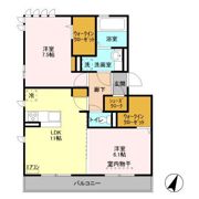 ヴィラージュ Aの間取り画像