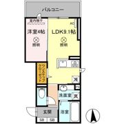 D-ROOM大元駅前の間取り画像