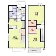 フォレストガーデン原町の間取り画像