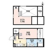 ヴィレッタ大正町(ヴィレッタタイショウチョウ)の間取り画像