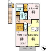 月うさぎ 参の間取り画像