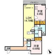 アヴァンス堀切の間取り画像