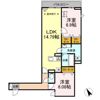 アヴァンス堀切の間取り画像