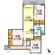 アヴァンス堀切の間取り画像
