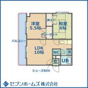 エクセレンス北都の間取り画像
