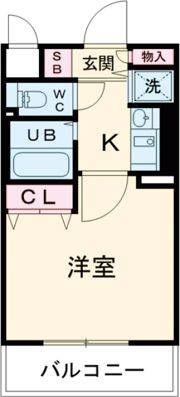 プレサンス神戸三宮の間取り画像