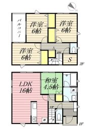 クレイドルガーデン和泉市三林町第4 7号棟の間取り画像