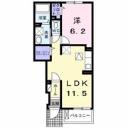レスペデーザの間取り画像