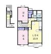 ラッキー Cの間取り画像