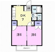 YMハイツⅠの間取り画像