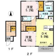 D-room伊勢丘の間取り画像