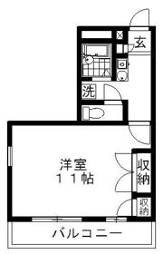 アネックス銀河の間取り画像