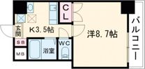 ミラージュ大津京の間取り画像