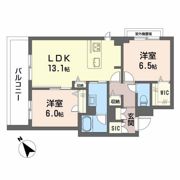 シャーメゾンクレア南今宿の間取り画像