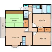 セジュール藤原の間取り画像