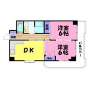 ドミール海道町の間取り画像