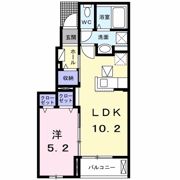 エクセレント フィオーレBの間取り画像