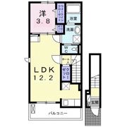 サンテベルの間取り画像