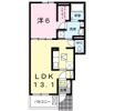 Heart未来 政枝 Bの間取り画像