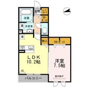 エポラール東別院の間取り画像