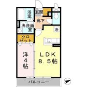 ミューイチマサの間取り画像