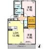 D-roomⅡの間取り画像