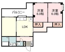 グリーンハイツくらのきの間取り画像