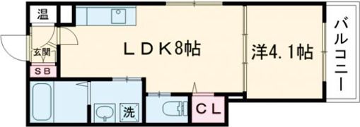 GRANDIR姫路京口の間取り画像