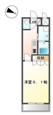 アンジェリークの間取り画像