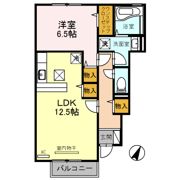 カーサ ディ パーチェの間取り画像