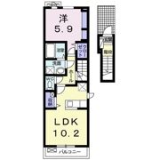 フリーデの間取り画像