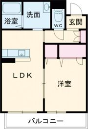 グリーン セント 上中の間取り画像