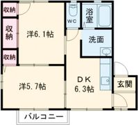 フォーレス ひらつかの間取り画像