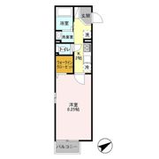 Monarie akiの間取り画像