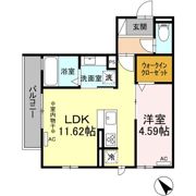 F-Grande十軒の間取り画像