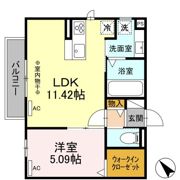 F-Grande十軒の間取り画像