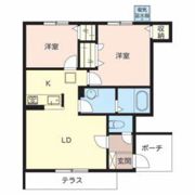 ヴィラ・グレイスフルCの間取り画像