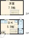 ikka吉田 C棟の間取り画像