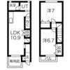 APT遠場の間取り画像