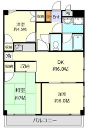 鎧橋ビルの間取り画像