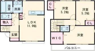 サンクレストCの間取り画像