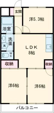 グランメゾン桜橋の間取り画像