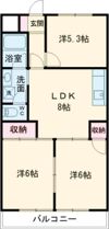 グランメゾン桜橋の間取り画像