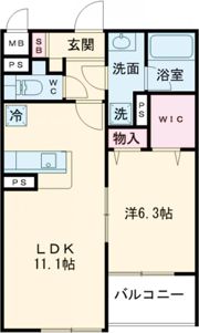 Loire F Ⅱの間取り画像