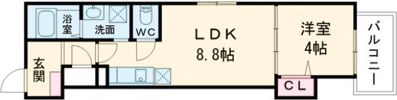 LEPUS御厨 Aの間取り画像