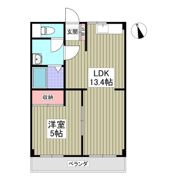 中澤第2コーポの間取り画像