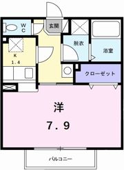 サンガーデンUの間取り画像