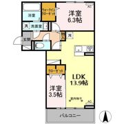エスペランサの間取り画像